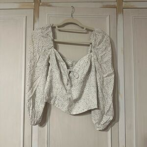 Wilfred Cream Floral Blouse